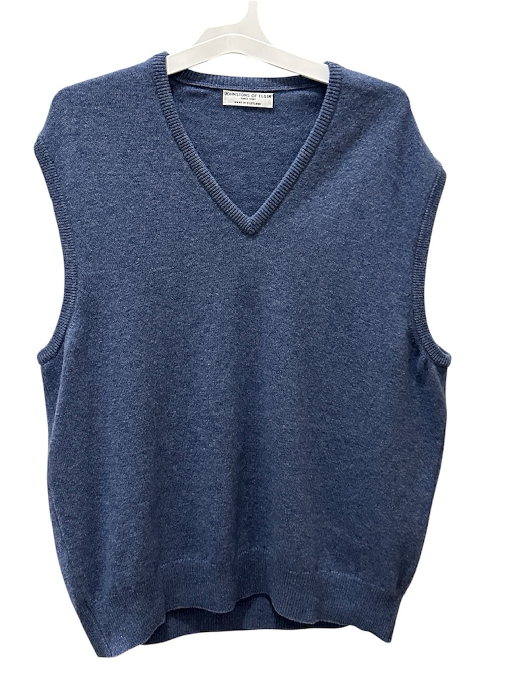 Johnstons of Elgin Wool Sweater Vest size 50 Large